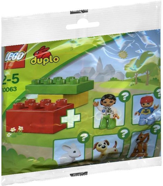 LEGO Duplo 30063 Stad / Boerderij Verrassingszakje (Polybag)