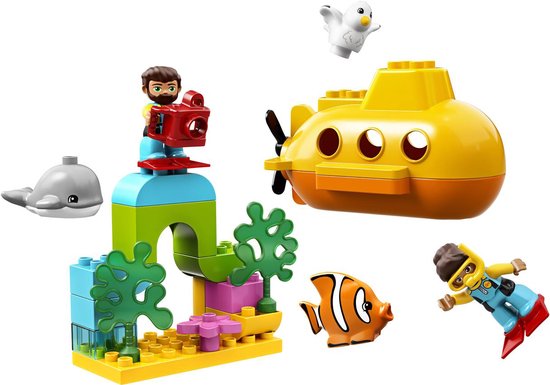 LEGO DUPLO Avontuur met Onderzeeër - 10910 van Merkloos