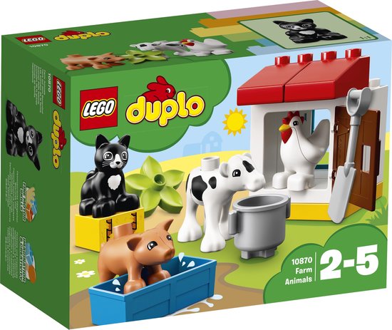 LEGO DUPLO Boerderijdieren - 10870 van Merkloos