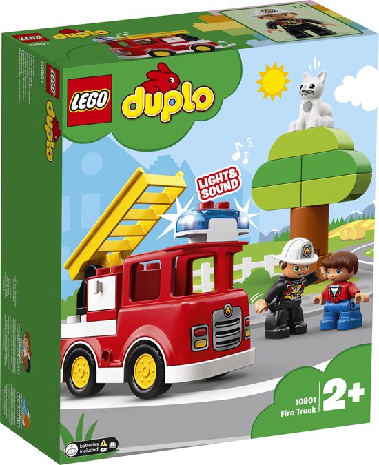 LEGO DUPLO Brandweertruck - 10901 van Merkloos