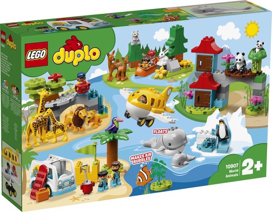 LEGO DUPLO Dieren van de Wereld - 10907 van Merkloos