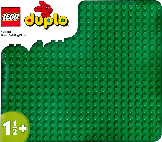 LEGO DUPLO Groene Bouwplaat - 10980 van Merkloos