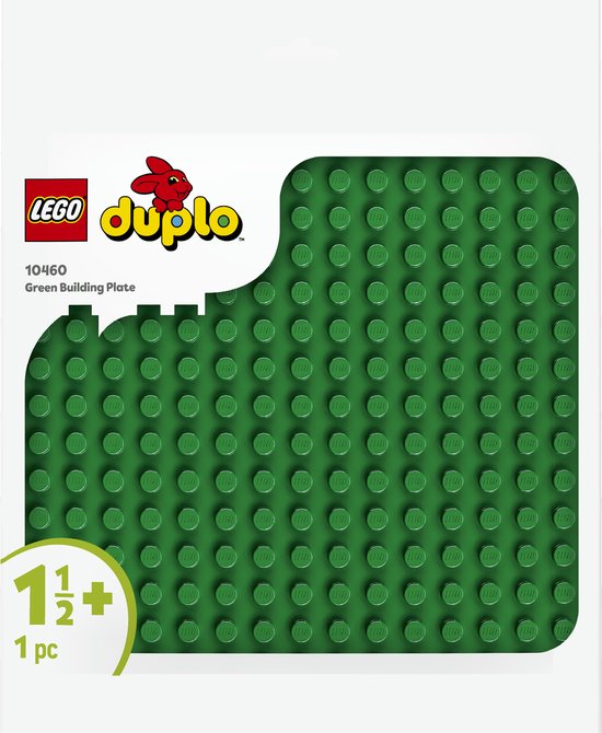 LEGO DUPLO Groene bouwplaat Creatief en Educatief Speelgoed voor Peuters 10460