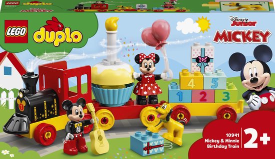 LEGO DUPLO Mickey & Minnie Verjaardagstrein - 10941 van Lego.
