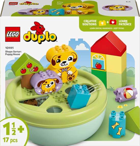 LEGO® DUPLO® Mijn Eerste Vormenstoof: Puppyhuis - 10441 van Lego.