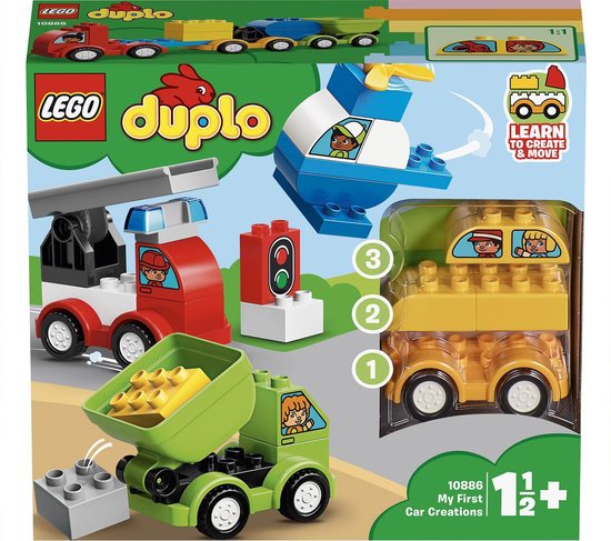 LEGO DUPLO My First Car Creations 10886 van LEGO Duplo