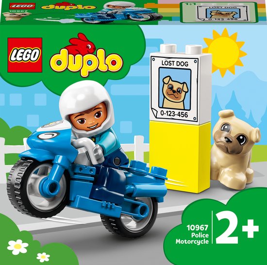 LEGO DUPLO Politiemotor - 10967 van Lego.