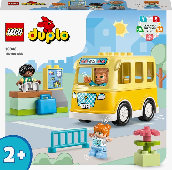 LEGO DUPLO Stad Het Busritje - 10988 van Merkloos