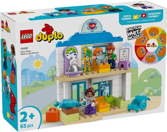 LEGO DUPLO Stad Voor het eerst naar de dokter - 10449 van Merkloos