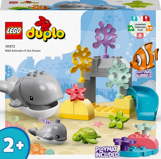 LEGO DUPLO Wilde dieren van de Zee - 10972 van Merkloos