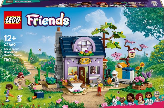 LEGO Friends Imkershuis en bloementuin 42669 van Lego.