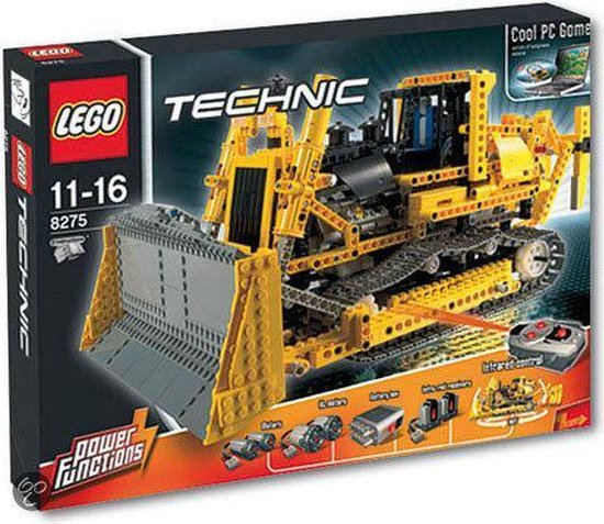 LEGO Technic Gemotoriseerde Bulldozer - 8275 van Lego.