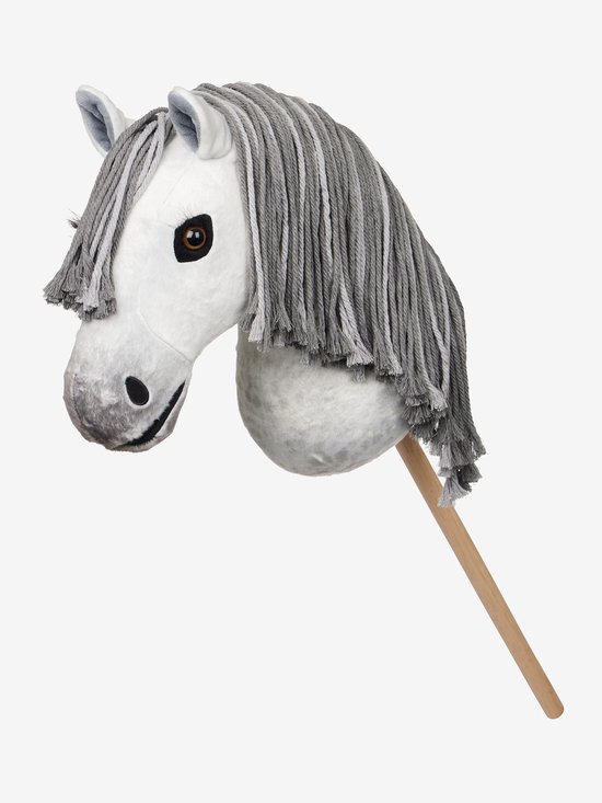 Lemieux Hobby Horse Earl - Lichtgrijs paard voor avontuur - Vanaf 3 jaar van Merkloos