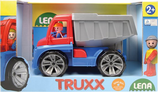 Lena Vrachtwagen Truxx Jongens 37,6 X 21,4 Cm Rood/blauw van Lena