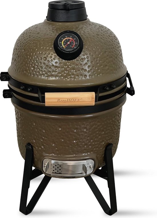 LEO Keramische BBQ oven groen 33cm - Groen - van BergHOFF