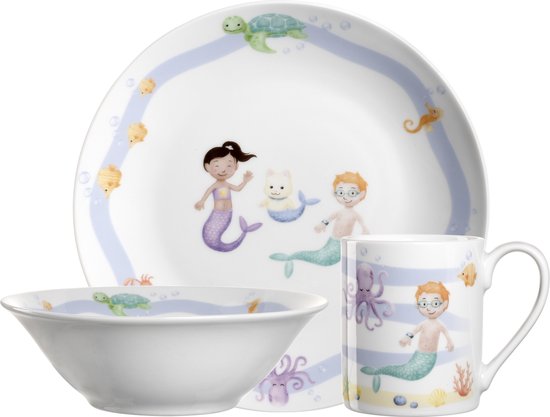 Leonardo Bambini Avventura kinderserviesset 3-delig Zee van LEO