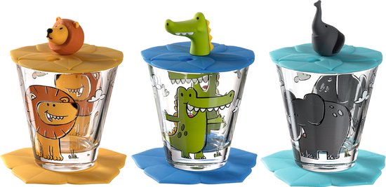 Leonardo Drinkbekerset Bambini Jongen 3 Stuks 215 ml van LEO