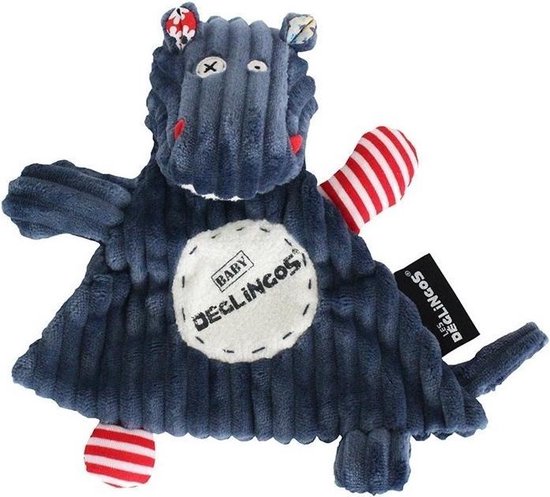 Les Deglingos Baby Knuffeldoek Hippipos van Les Deglingos