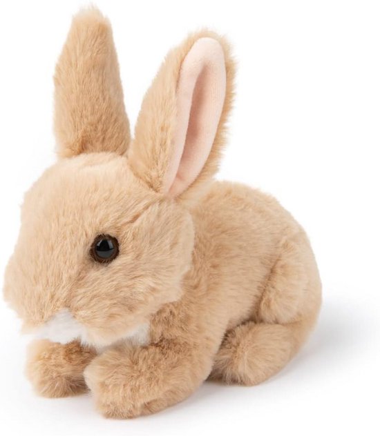 Levensechte Pluche Veldhaas Knuffeldier, Zacht en Duurzaam Speelgoed voor Kinderen