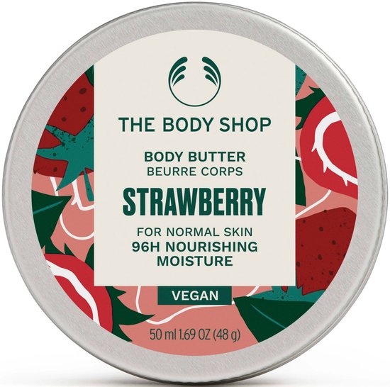 Lichaamsboter The Body Shop STRAWBERRY 50 ml van Merkloos