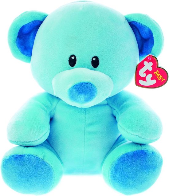 Lichtblauw Knuffelbeer 42 cm - Zachte Pluche Dierenknuffel voor Baby's