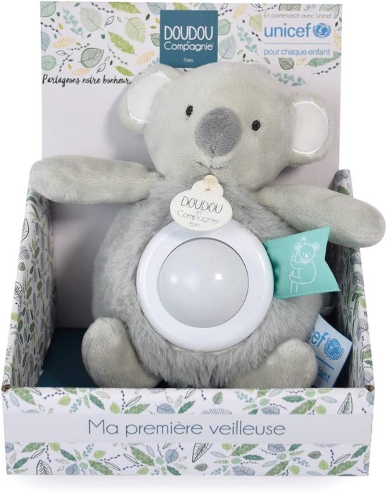 Lichtgevende Koala Knuffel Nachtlampje voor Baby Geboortecadeau van Merkloos