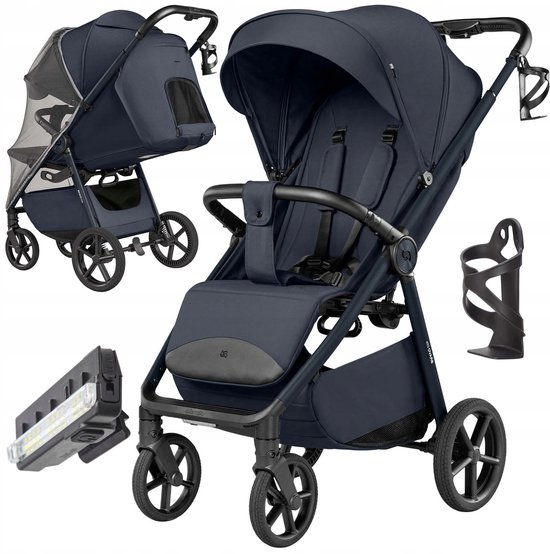 Lichtgewicht Kinderwagen Carello Bravo Lite Deluxe 0-22kg met LED