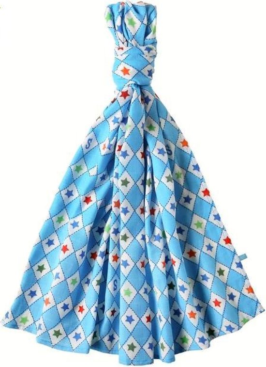 Lief!  Hydrofieldoek XL met Wieberprint - 120/120 - blauw van LIEF