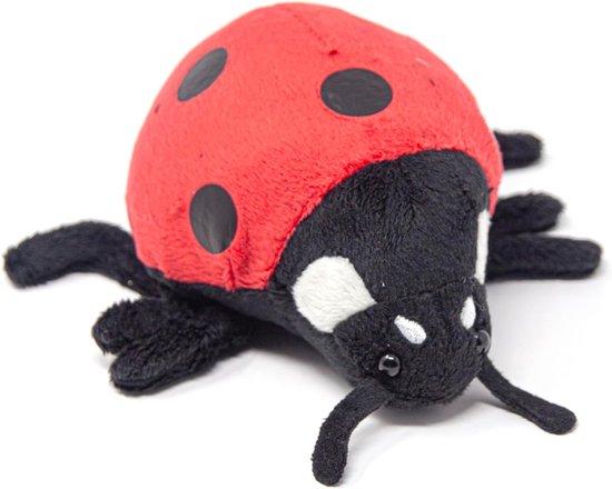Lief Knuffeldier Lieveheersbeestje Pluche Dier 17 cm
