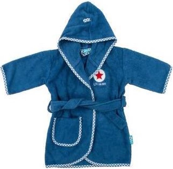 Lief Lifestyle! Baby Badjas Blauw 0-1 jaar - Boy van Lief! Lifestyle