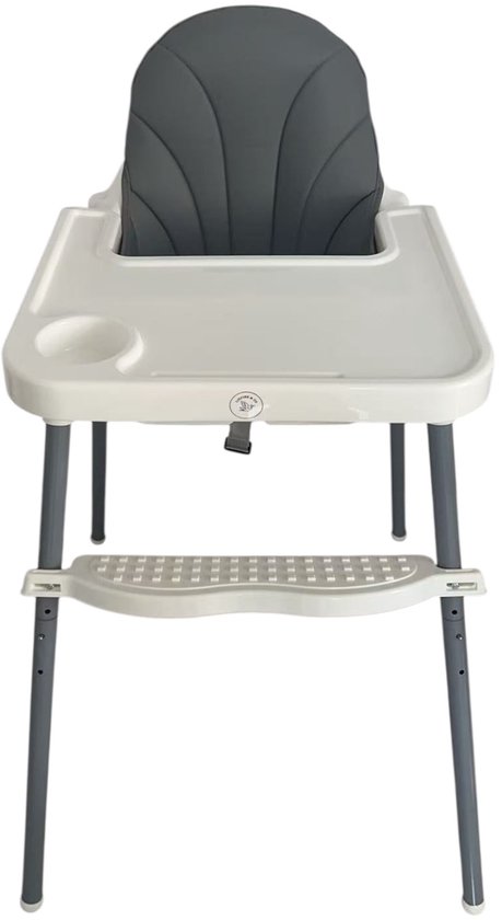 Liefjes & Co Kinderstoel - Eetstoel Baby – Inclusief Kussen – Verstelbare Baby Eetstoel – 2 in 1 & Peuterstoel – Wit van Liefjes & Co
