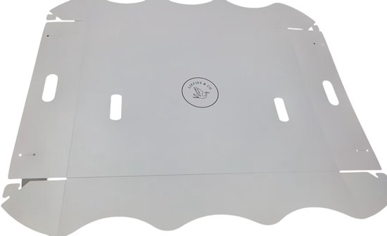 Liefjes & Co - Knoeimat - Opvangbank - Voedselvanger - Stokke Tripp Trapp - Kinderstoel van Merkloos