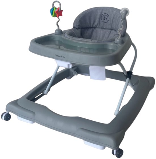 Liefjes & Co Loopstoel - Babywalker Grijs van Liefjes & Co