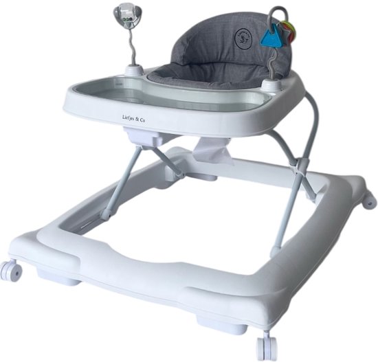 Liefjes & Co Loopstoel - Babywalker Wit van Liefjes & Co