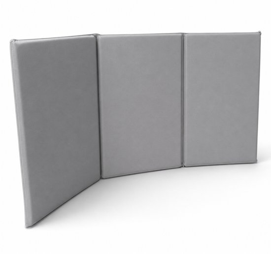 Liefjes & Co Matras Voor Campingbedje 60x120 Opvouwbaar Grijs