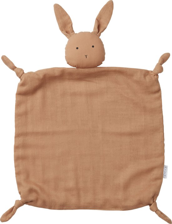 Liewood Agnete Knuffeldoekje - 35x35 cm. - Rabbit Tuscany Rose van Merkloos