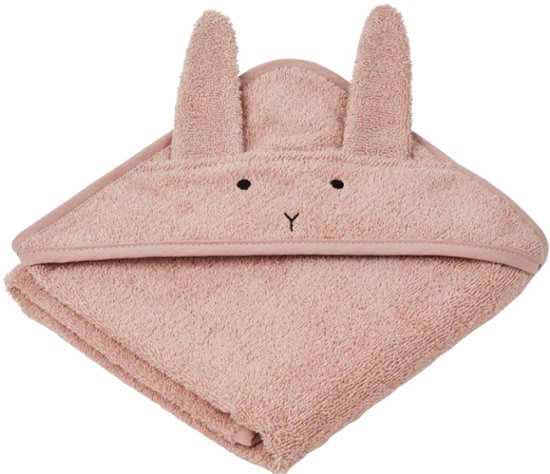 Liewood Albert Rabbit Badcape Rose