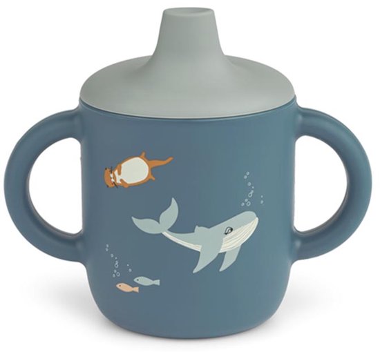 Liewood Drinkbeker - Neil - Arctic Sea/Ocean View van Merkloos