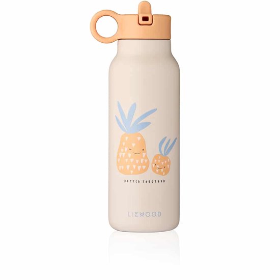 Liewood Drinkfles RVS Falk Pineapple Sandy 350ml