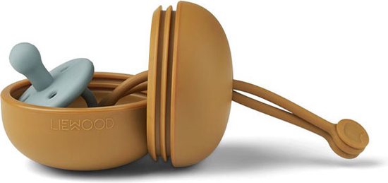 Liewood Philip fopspeenhouder Golden caramel van Liewood