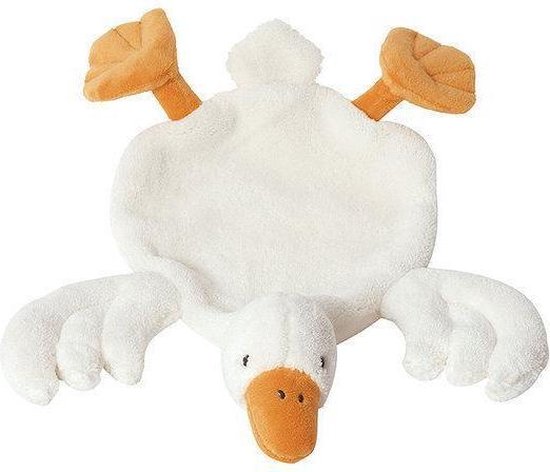Liggende Gans Knuffeldoekje van Jollein
