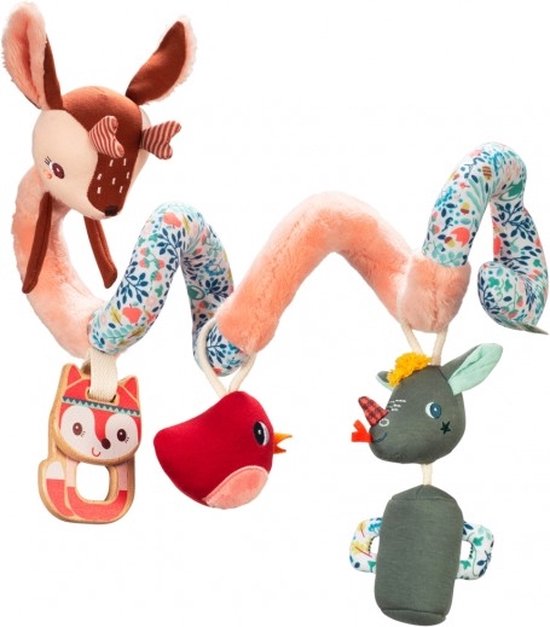 Lilliputiens - Activiteitenspiraal Forest - Deze Spiraal Bevat Verschillende Activiteiten, Bedacht Om De Zintuigen Van Baby's Te Stimuleren - Geschikt Vanaf 3 Maanden van Merkloos