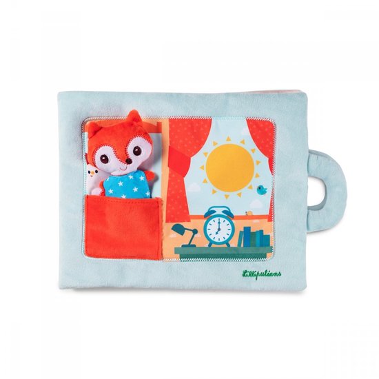 Lilliputiens - Doeboek Goedemorgen Kleine Vos Alice - Boekje Met Herkenbare Dagelijkse Rituelen En Vele Accessoires - Geschikt Vanaf 18 Maanden van Lilliputiens