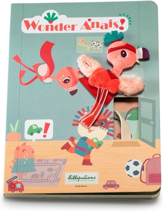 Lilliputiens Doolhofboek Anaïs super heldin - Mijn eerste speurboek van Lilliputiens