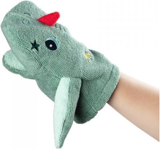 Lilliputiens Set eco washandjes Joe van Lilliputiens