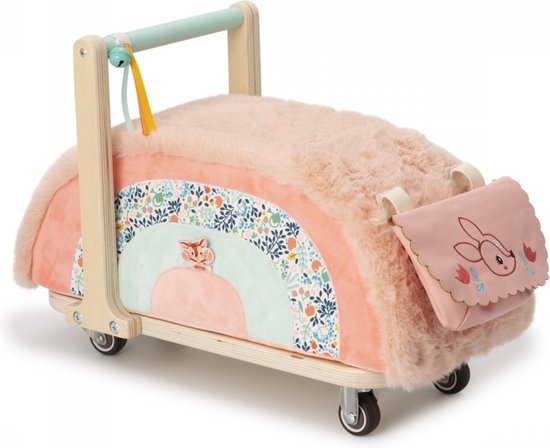 Lilliputiens - Stella Loopwagen - Met Handige Opbergmand Onder De Zitting - Geschikt Vanaf 12 Maanden van Lilliputiens