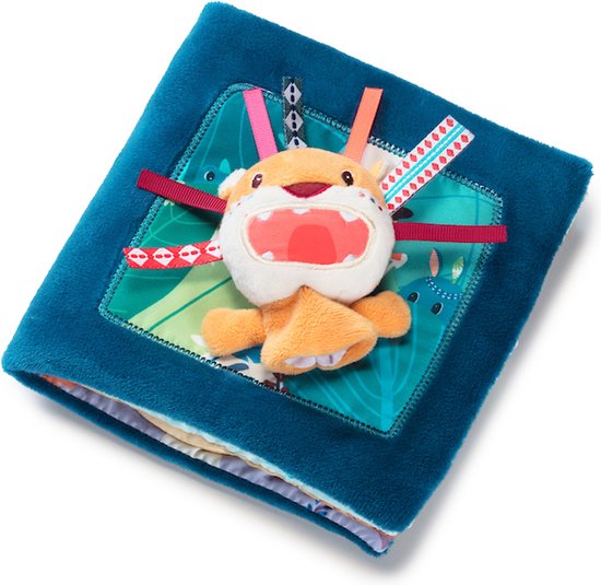 Lilliputiens - Stoffen Boekje Jack Brult - Interactief Boek Met Een Vingerpopje Om Het Verhaal Nog Levendiger Te Maken - Geschikt Vanaf 12 Maanden van Lilliputiens