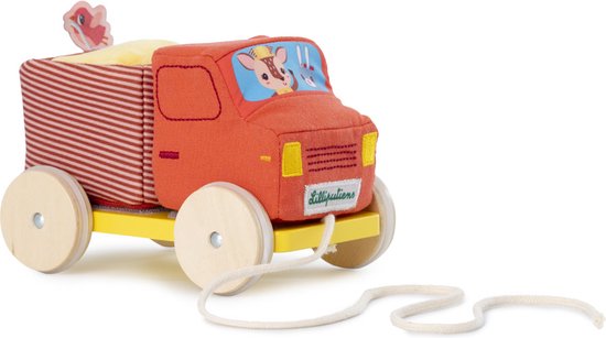 Lilliputiens - Trekfiguur Kiepwagen van Lilliputiens