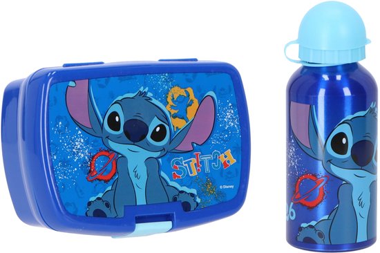 Lilo & Stitch Lunchset; Lunchbox en Drinkfles van Mepal