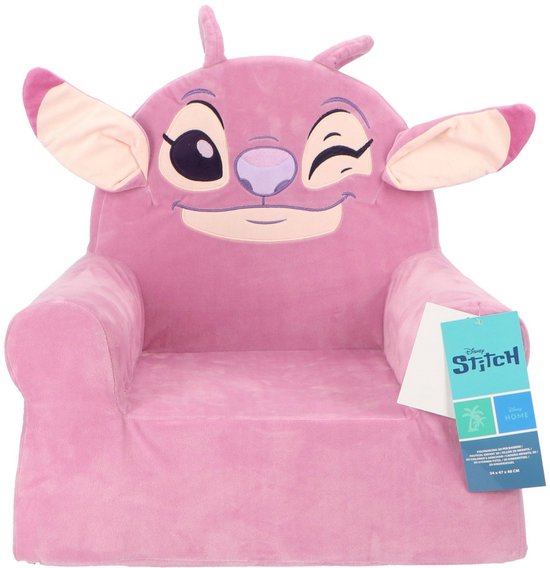 Lilo & Stitch Pluche Stoel - 3D - Angel - Kinderen van Merkloos